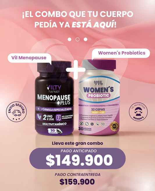 KIT: VIL MENOPAUSE + VIL PROBIOTICS