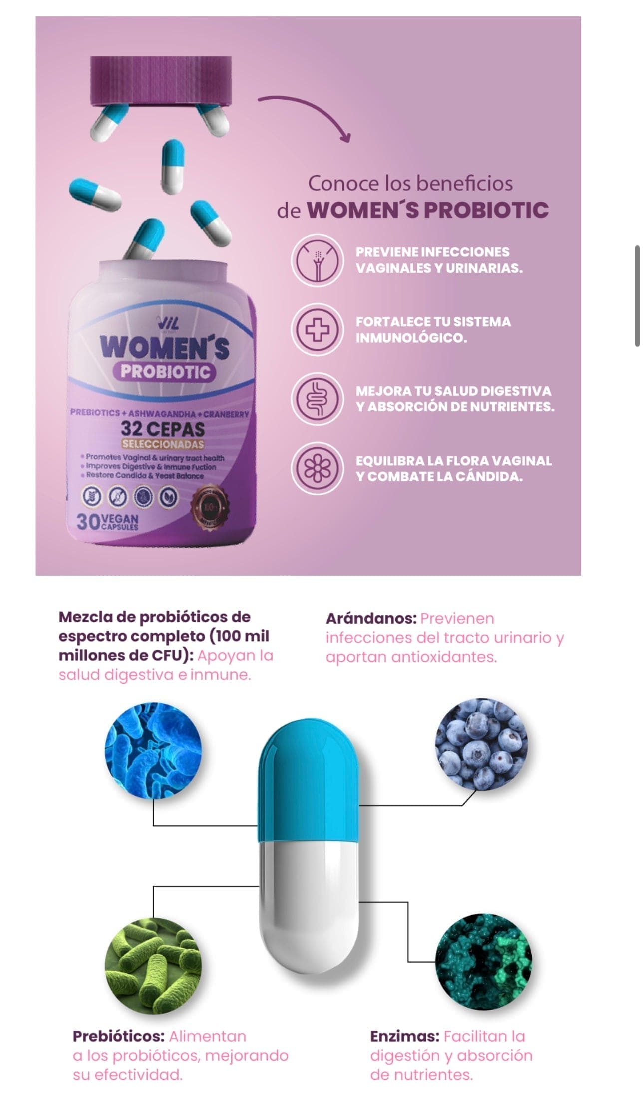 KIT: VIL MENOPAUSE + VIL PROBIOTICS
